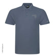 Load image into Gallery viewer, Achill Geometric Embroidered Short Sleeve POLO - Grey
