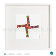 Load image into Gallery viewer, 'St. Brigid's Cross', Art Splat Print in a white box frame