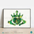 Load image into Gallery viewer, 'Claddagh Green', Unframed - Wall art print, poster or mount