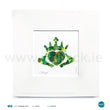Load image into Gallery viewer, 'Claddagh Green', Unframed - Wall art print, poster or mount