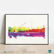 Load image into Gallery viewer, 'Dublin Silhouette', Unframed - Wall art print, poster or mount