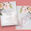 Load image into Gallery viewer, Wedding Invitation - Floral Watercolour - 100 invitations