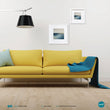 Load image into Gallery viewer, 'Golden Glow', abstract seascape print - framed or unframed