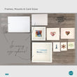 Load image into Gallery viewer, 'Achill Oil Art', Print in a white box frame