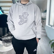 Load image into Gallery viewer, Adult Hoodie - Moondust Grey with embroidered Ireland logo - Unisex