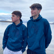 Load image into Gallery viewer, Adult Hoodie -Ink Blue with embroidered Achill Island logo - Unisex