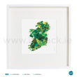 Load image into Gallery viewer, 'Ireland Green', Art Splat Print in a white box frame