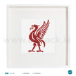Load image into Gallery viewer, 'LFC', Art Splat Print in a white box frame