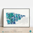 Load image into Gallery viewer, 'Cliffs of Moher Blue', Unframed - Wall art print, poster or mount