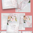 Load image into Gallery viewer, Wedding Invitation - Floral Watercolour - 100 invitations