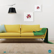 Load image into Gallery viewer, 'Shamrock Colour', Art Splat Print in a white box frame