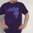Load and play video in Gallery viewer, Kids Short Sleeve T-Shirt - Purple - Unisex