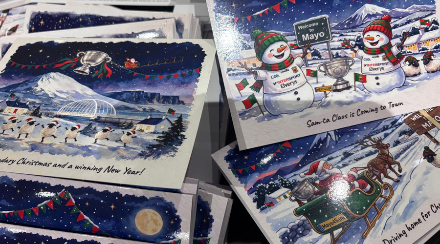 Mayo Christmas Cards have arrived!!