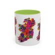Load image into Gallery viewer, Colorful Modern Ireland Art Mug | Accent Coffee Mug
