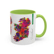 Load image into Gallery viewer, Colorful Modern Ireland Art Mug | Accent Coffee Mug
