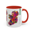Load image into Gallery viewer, Colorful Modern Ireland Art Mug | Accent Coffee Mug
