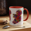 Load image into Gallery viewer, Colorful Modern Ireland Art Mug | Accent Coffee Mug
