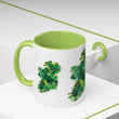 Load image into Gallery viewer, Green Modern Ireland Art Mug | Accent Coffee Mug
