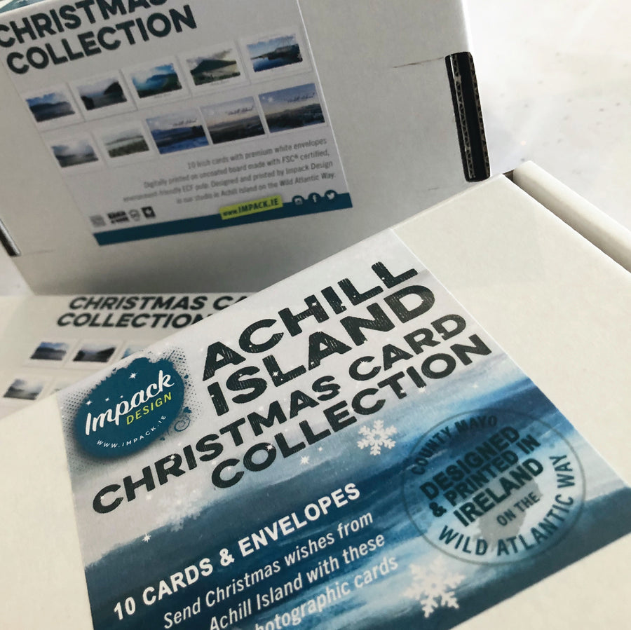 Achill Island Christmas Card Collection 10 card box set