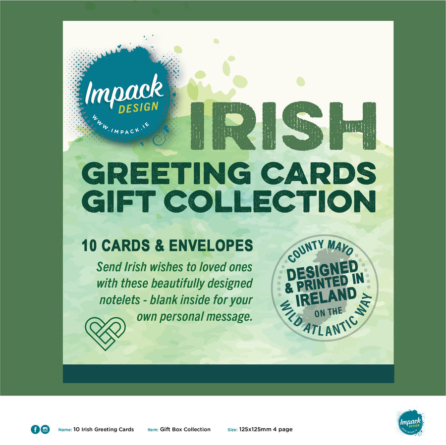 Irish Greeting Cards Gift Box Collection