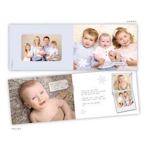 Baby Card - Soft Blue Card - 75 Cards