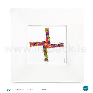 'St. Brigid's Cross', Unframed - Wall art print, poster or mount