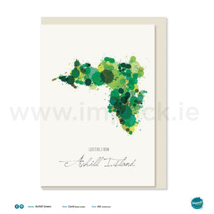 Greetings Card - "Greetings from Achill Island"