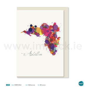 Greetings Card - "Achill Island Colour"