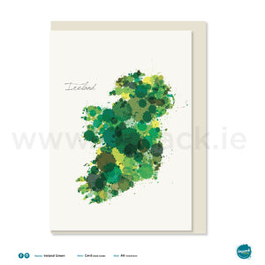 Greetings Card - "Ireland Green"