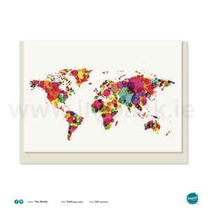 Greetings Card - "The World"