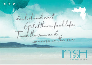 Inish 'Diamanté' Bracelet featuring Achill Island shaped Charm