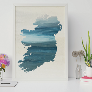 'Ireland Ocean Art', Unframed - Wall art print, poster or mount