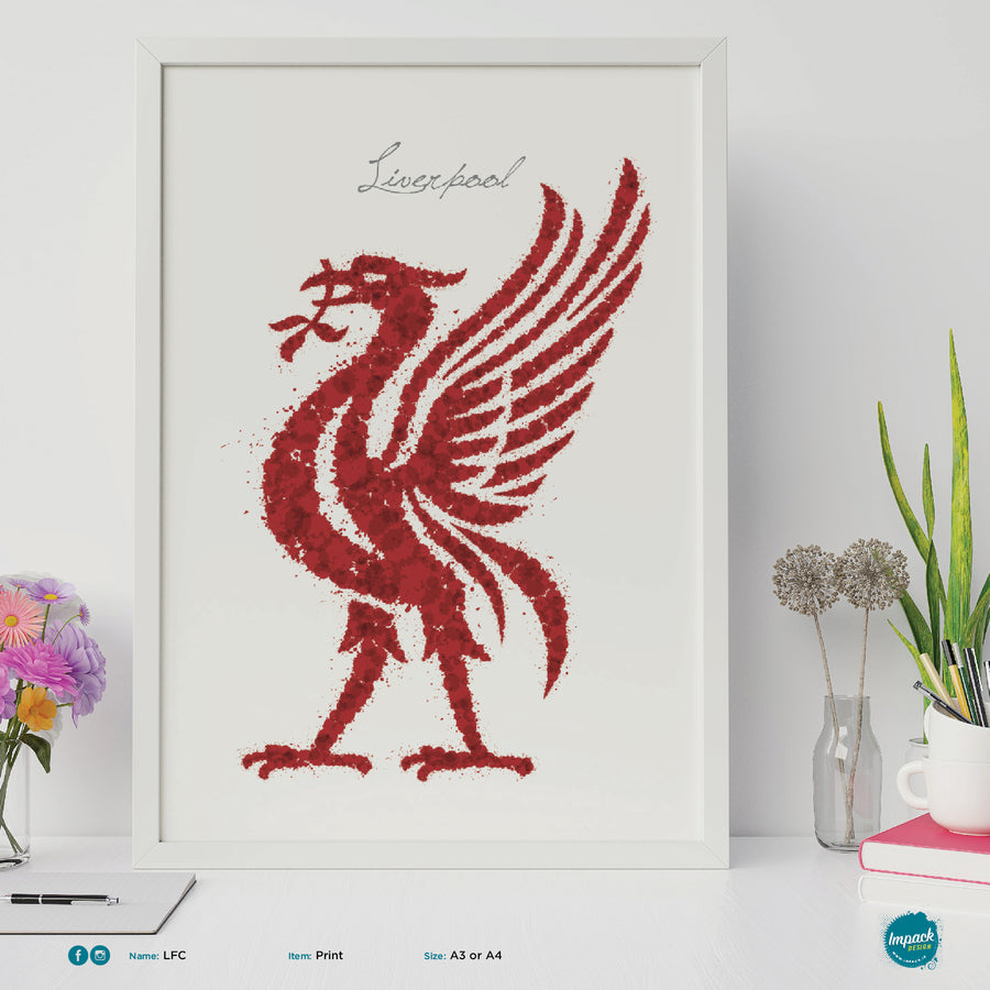 'LFC', Unframed - Wall art print, poster or mount