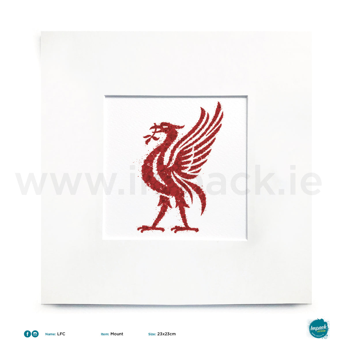 'LFC', Unframed - Wall art print, poster or mount – ImpackDesign