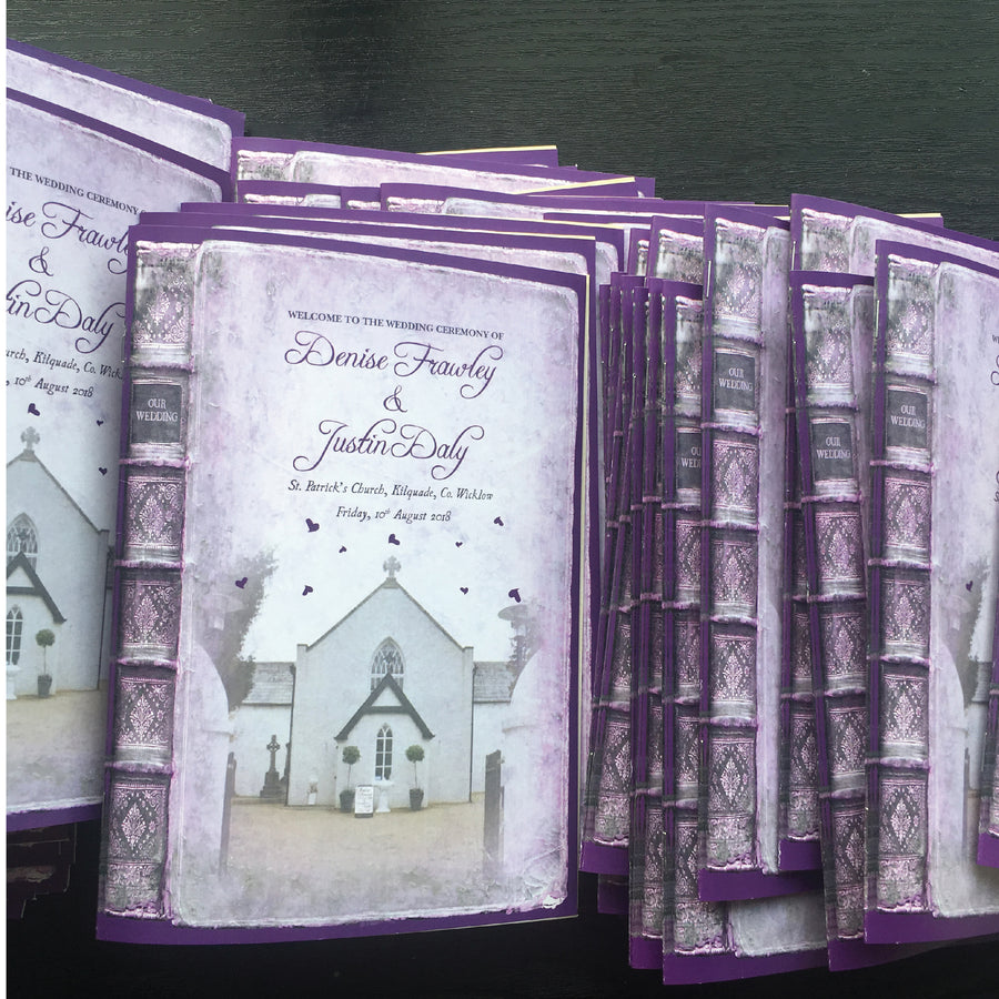 Wedding Ceremony Booklets