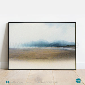 'Mourne Mountains', Unframed - Wall art print, poster or mount