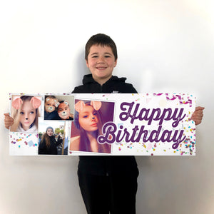 PERSONALISED Banner - Birthday / Wedding / Christening