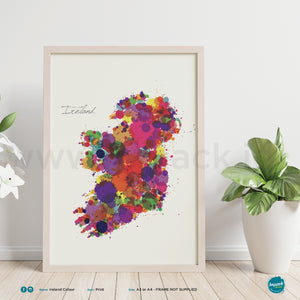 'Ireland Colour', Unframed - Wall art print, poster or mount