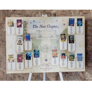 Wedding - Vintage Book A1 Table Plan