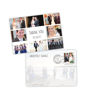 Wedding Thank You - Box Postcard - 75 Cards