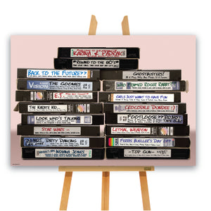 Wedding - VHS Video Tape A1 Table Plan