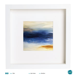 'Tide', abstract seascape print - framed or unframed
