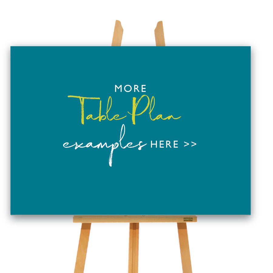 Wedding - Custom A1 Table Plan – ImpackDesign