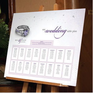Wedding - Custom A1 Table Plan