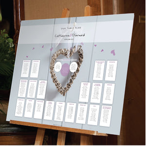 Wedding - Custom A1 Table Plan