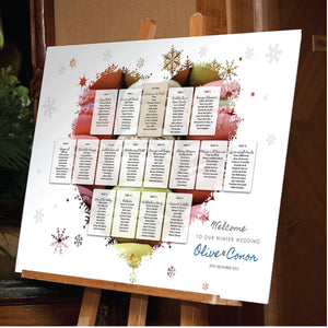 Wedding - Custom A1 Table Plan