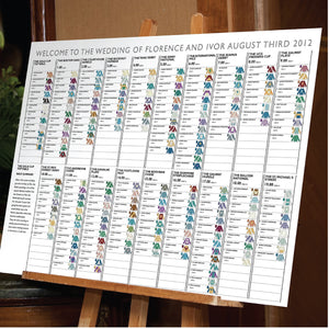 Wedding - Custom A1 Table Plan