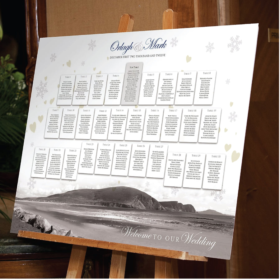 Wedding - Custom A1 Table Plan