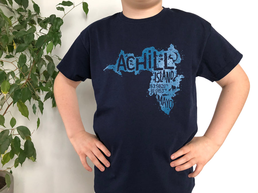 Kids Short Sleeve T-Shirt - Deep Navy - Unisex