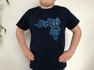 Kids Short Sleeve T-Shirt - Deep Navy - Unisex